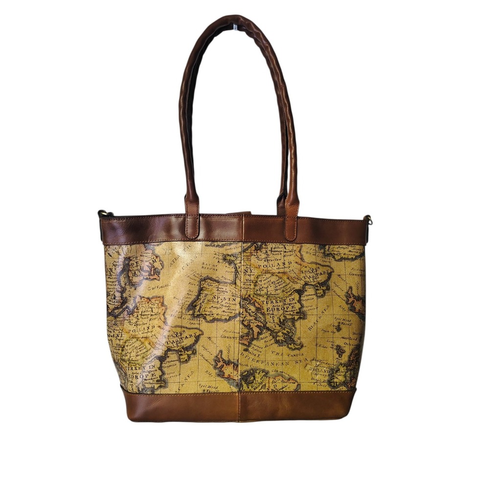 Patricia nash Map Tote Bag